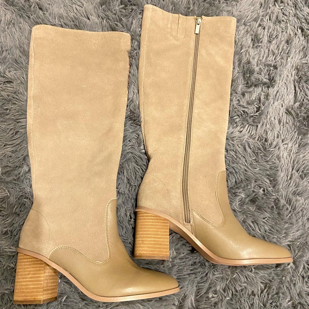 Knee high boots
